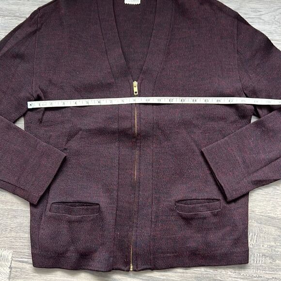 🔥rosynel🔥 | Vintage black and burgundy blend  cardigan - Picture 10 of 12